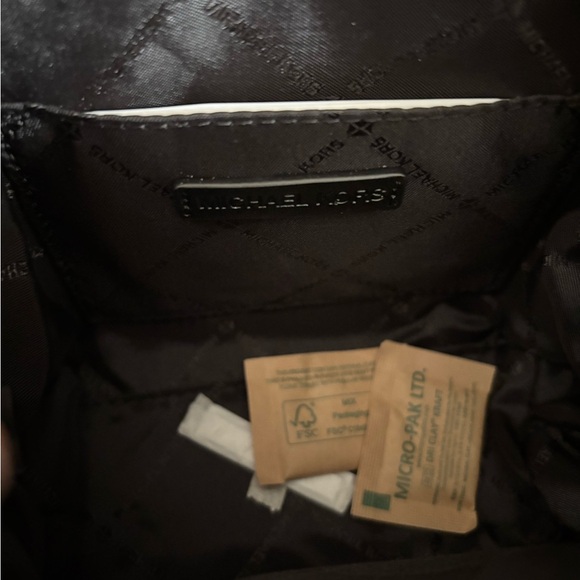 Michael Kors Women's Mini Avril XS Cheetah Leather Satchel Crossbody Bag - Picture 7 of 11